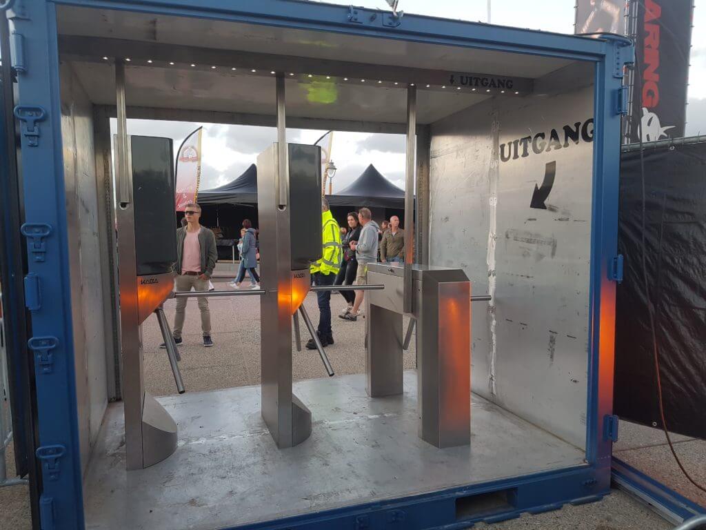 mobiele toegangspoortjes